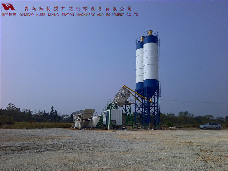 攪拌站HZS35易損件少，維護簡單，運行費用低